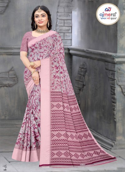 Super Block Print Saree – Artful Patterns with Timeless Elegance Manufacturers, Suppliers, Exporters in Surat