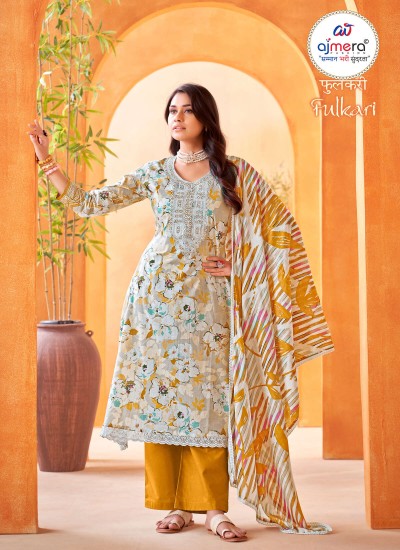 Trending Collection Embroidered Ladies Suit â€“ Contemporary Elegance with Artistic Flair Manufacturers, Suppliers in Surat