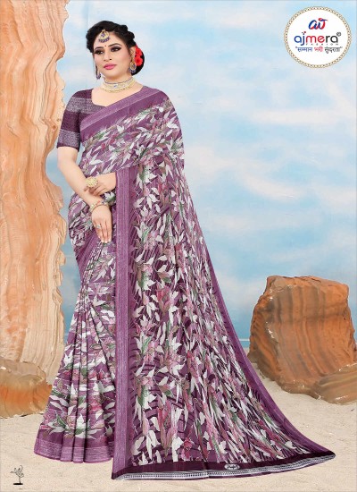 Trendy Tissue Linen Saree – Modern Elegance with a Subtle Shine Manufacturers, Suppliers, Exporters in Surat
