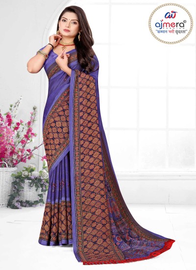 Vichitra Silk Saree – Latest 2024 Collection by Ajmera Fashion Limited  Manufacturers, Suppliers in Surat